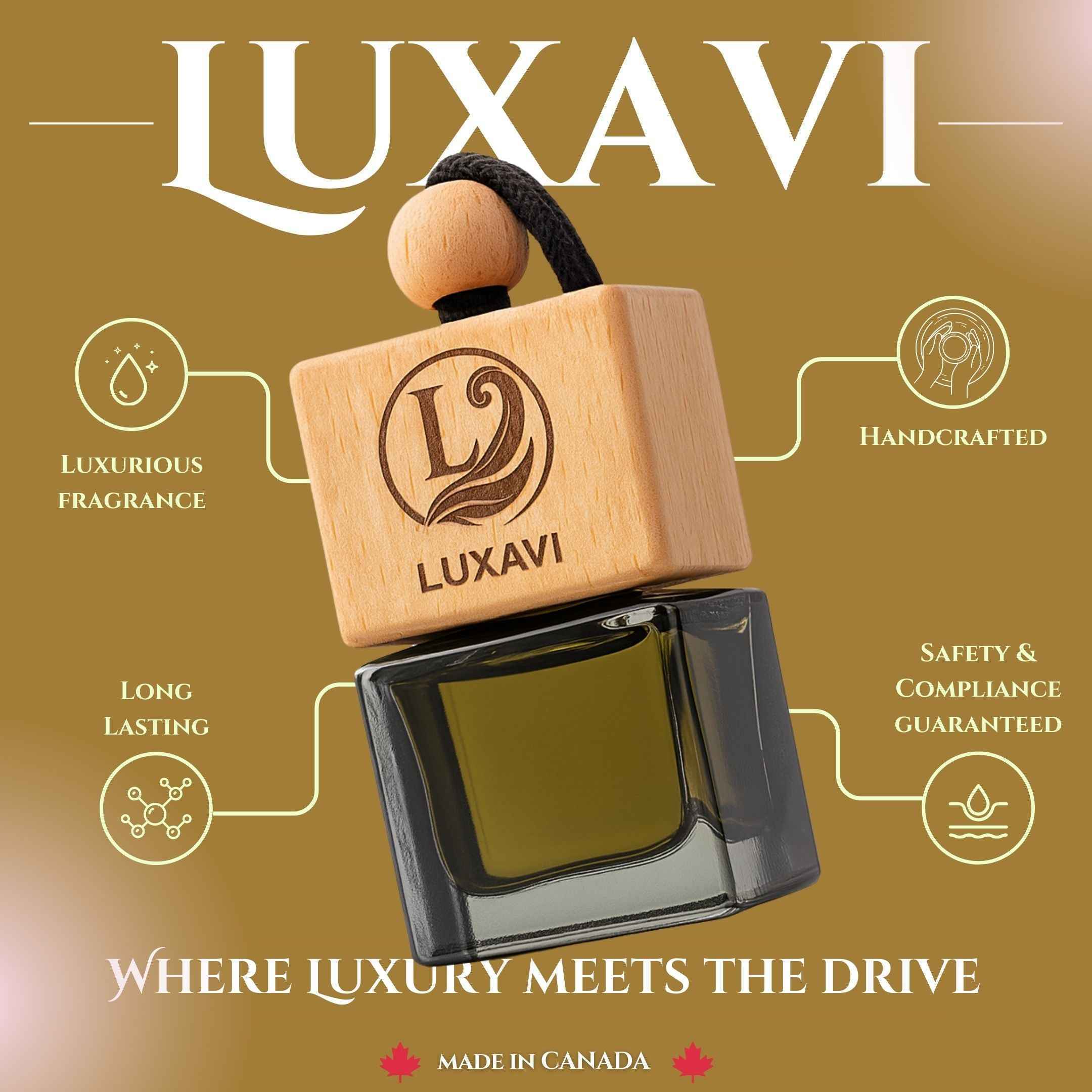 Luxavi Silque long-lasting car diffuser 60–90 days – inspired by YSL Y fragrance