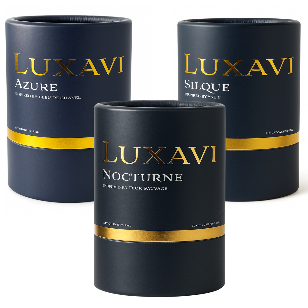 The Everyday Sophistication Set – Set of 3 Luxury Car Diffusers (8ml each)